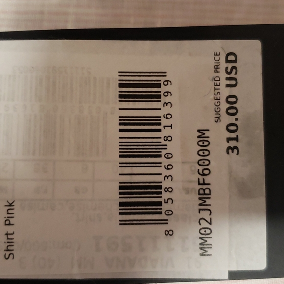 VIADANA Long Sleeve pink button up Blouse size 6-8 but can fit - Picture 6 of 7